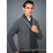 100% Cashmere Men′s Scarf